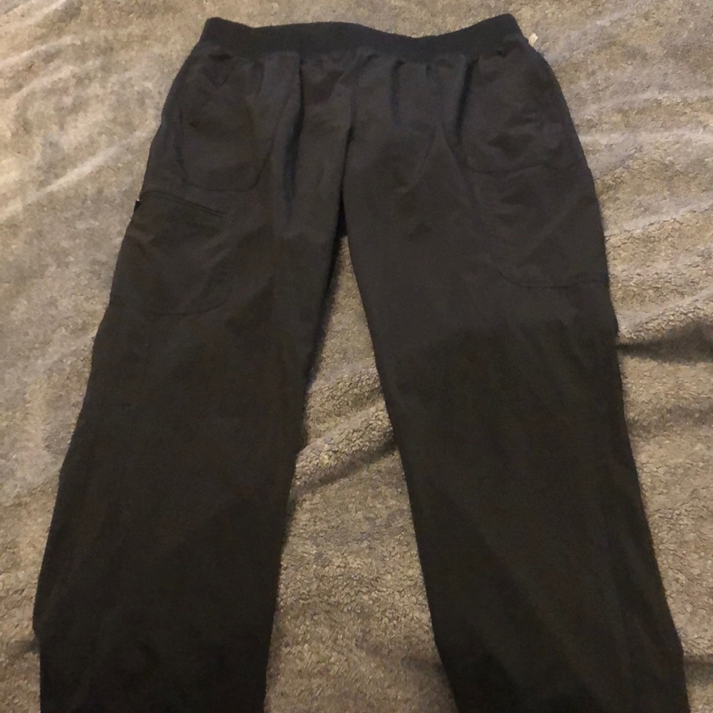 Cherokee Infinity Black Scrub Pants